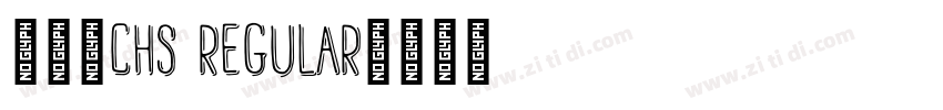 睿黑_CHS Regular字体转换 睿黑_CHS Regular字体转换